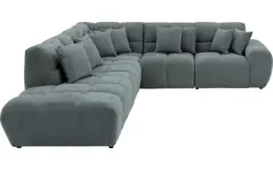 Goossens excellent hoeksalon kubus groen stof - 8252750-gespiegeld-02