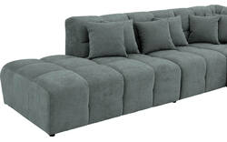 Goossens excellent hoeksalon kubus groen stof - 8252750-gespiegeld-02
