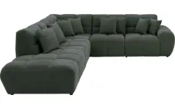 Goossens excellent hoeksalon kubus groen stof - 8252752-gespiegeld-02