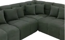 Goossens excellent hoeksalon kubus groen stof - 8252752-gespiegeld-02