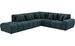 Goossens excellent hoeksalon kubus groen stof - 8252753-gespiegeld-03