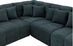 Goossens excellent hoeksalon kubus groen stof - 8252753-goossens-excellent-kubus-bank-stof-groen-01