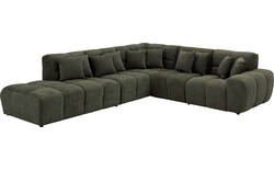 Goossens excellent hoeksalon kubus groen stof - 8252754-gespiegeld-03
