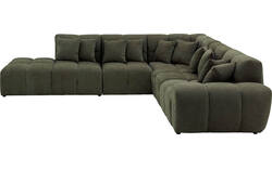 Goossens excellent hoeksalon kubus groen stof - 8252754-gespiegeld-02