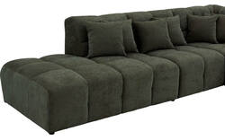 Goossens excellent hoeksalon kubus groen stof - 8252754-gespiegeld-02