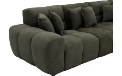 Goossens excellent hoeksalon kubus groen stof - 8252754-goossens-excellent-kubus-bank-stof-groen-01
