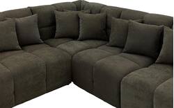 Goossens excellent hoeksalon kubus groen stof - 8252754-goossens-excellent-kubus-bank-stof-groen-01