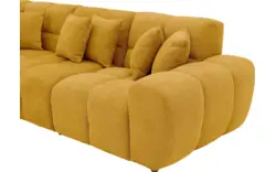 Goossens excellent hoeksalon kubus geel stof - 8252756-gespiegeld-02