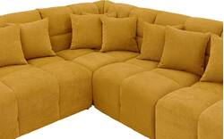 Goossens excellent hoeksalon kubus geel stof - 8252756-goossens-excellent-kubus-bank-stof-geel-01