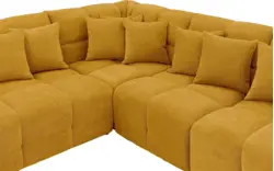 Goossens excellent hoeksalon kubus geel stof - 8252756-goossens-excellent-kubus-bank-stof-geel-01