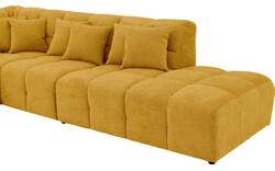 Goossens excellent hoeksalon kubus geel stof - 8252756-goossens-excellent-kubus-bank-stof-geel-01