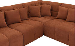 Goossens excellent hoeksalon kubus bruin stof - 8252757-gespiegeld-02