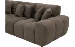 Goossens excellent hoeksalon kubus bruin stof - 8252760-gespiegeld-02