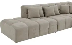 Goossens excellent hoeksalon kubus bruin stof - 8252761-gespiegeld-02