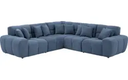 Goossens excellent hoeksalon kubus blauw stof - 8252764-goossens-excellent-kubus-bank-stof-blauw-01