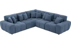 Goossens excellent hoeksalon kubus blauw stof - 8252764-goossens-excellent-kubus-bank-stof-blauw-01