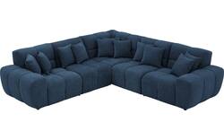 Goossens excellent hoeksalon kubus blauw stof - 8252765-goossens-excellent-kubus-bank-stof-blauw-01