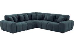 Goossens excellent hoeksalon kubus blauw stof - 8252767-goossens-excellent-kubus-bank-stof-blauw-01