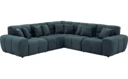 Goossens excellent hoeksalon kubus blauw stof - 8252767-goossens-excellent-kubus-bank-stof-blauw-01