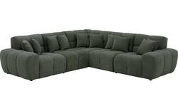 Goossens excellent hoeksalon kubus groen stof - 8252768-goossens-excellent-kubus-bank-stof-groen-01