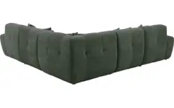 Goossens excellent hoeksalon kubus groen stof - 8252768-goossens-excellent-kubus-bank-stof-groen-01