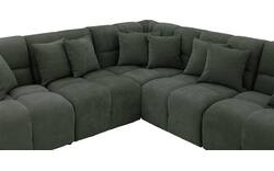 Goossens excellent hoeksalon kubus groen stof - 8252768-goossens-excellent-kubus-bank-stof-groen-01