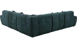 Goossens excellent hoeksalon kubus groen stof - 8252769-goossens-excellent-kubus-bank-stof-groen-01
