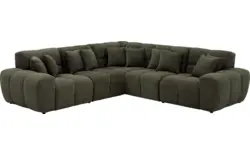Goossens excellent hoeksalon kubus groen stof - 8252770-goossens-excellent-kubus-bank-stof-groen-01