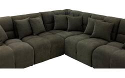 Goossens excellent hoeksalon kubus groen stof - 8252770-goossens-excellent-kubus-bank-stof-groen-01