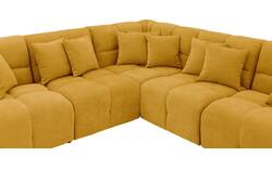 Goossens excellent hoeksalon kubus geel stof - 8252772-goossens-excellent-kubus-bank-stof-geel-01