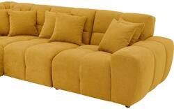 Goossens excellent hoeksalon kubus geel stof - 8252772-goossens-excellent-kubus-bank-stof-geel-01
