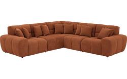 Goossens excellent hoeksalon kubus bruin stof - 8252773-goossens-excellent-kubus-bank-stof-bruin-01