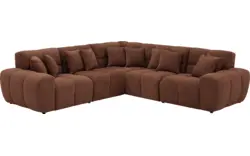 Goossens excellent hoeksalon kubus bruin stof - 8252774-goossens-excellent-kubus-bank-stof-bruin-01