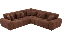 Goossens excellent hoeksalon kubus bruin stof - 8252774-goossens-excellent-kubus-bank-stof-bruin-01