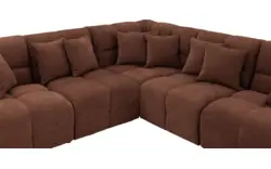 Goossens excellent hoeksalon kubus bruin stof - 8252774-goossens-excellent-kubus-bank-stof-bruin-01