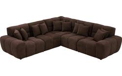 Goossens excellent hoeksalon kubus bruin stof - 8252775-goossens-excellent-kubus-bank-stof-bruin-01