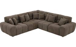 Goossens excellent hoeksalon kubus bruin stof - 8252776-goossens-excellent-kubus-bank-stof-bruin-01