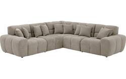 Goossens excellent hoeksalon kubus bruin stof - 8252777-goossens-excellent-kubus-bank-stof-bruin-01