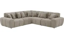 Goossens excellent hoeksalon kubus bruin stof - 8252777-goossens-excellent-kubus-bank-stof-bruin-01