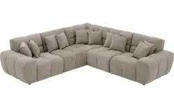 Goossens excellent hoeksalon kubus bruin stof - 8252777-goossens-excellent-kubus-bank-stof-bruin-01
