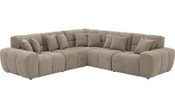Goossens excellent hoeksalon kubus bruin stof - 8252778-goossens-excellent-kubus-bank-stof-bruin-01
