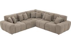 Goossens excellent hoeksalon kubus bruin stof - 8252778-goossens-excellent-kubus-bank-stof-bruin-01