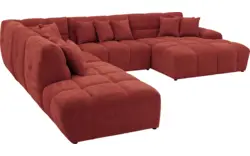 Goossens excellent u bank kubus rood stof - 8252779-gespiegeld-02