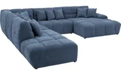 Goossens excellent u bank kubus blauw stof - 8252780-gespiegeld-02