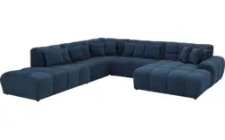 Goossens excellent u bank kubus blauw stof - 8252781-gespiegeld-02