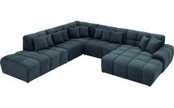 Goossens excellent u bank kubus blauw stof - 8252783-gespiegeld-02