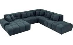 Goossens excellent u bank kubus blauw stof - 8252783-goossens-excellent-kubus-bank-stof-blauw-01