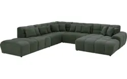 Goossens excellent u bank kubus groen stof - 8252784-gespiegeld-02