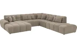 Goossens excellent u bank kubus bruin stof - 8252794-goossens-excellent-kubus-bank-stof-bruin-01