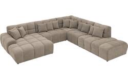 Goossens excellent u bank kubus bruin stof - 8252794-goossens-excellent-kubus-bank-stof-bruin-01